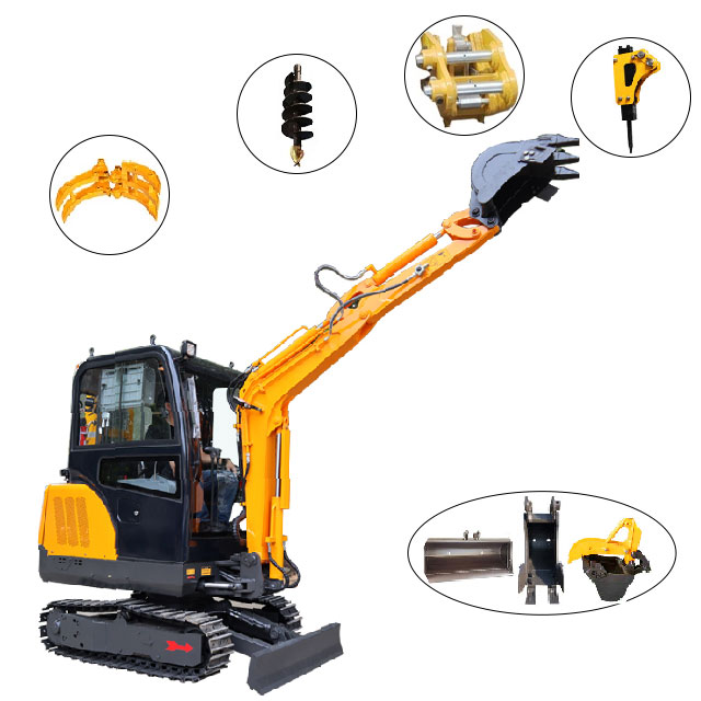 2.5 Ton Mini Crawler Excavator