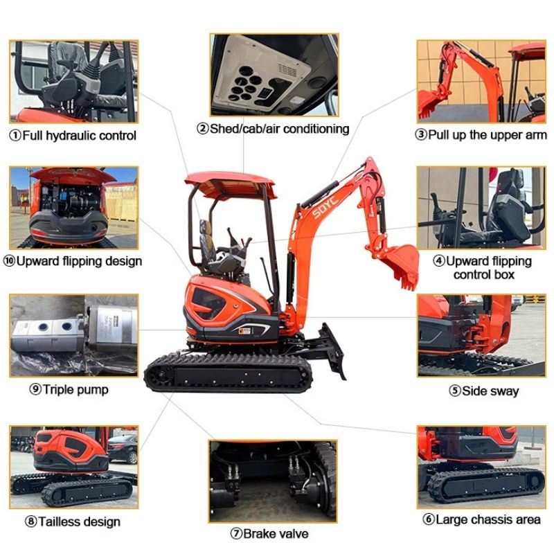 2.5 Ton Digger Mini Excavator Price