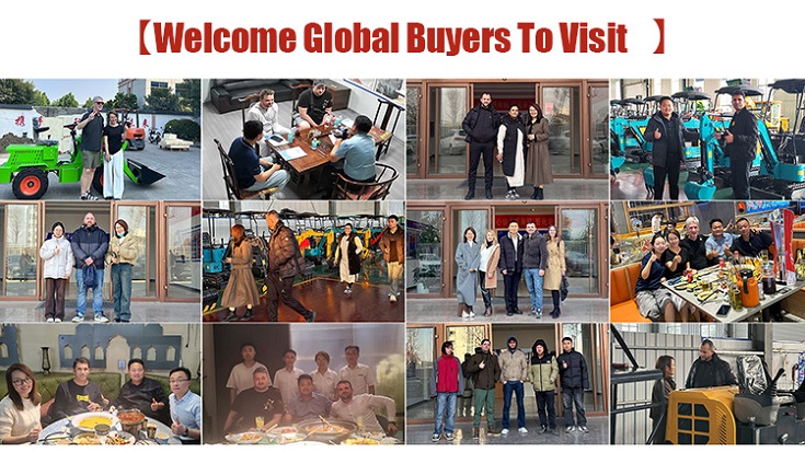 Customers visit the factory